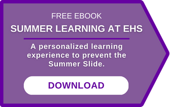Free eBook; Summer Learning at EHS; A personalized learning experience to prevent the Summer Slide.